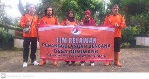 Tim Relawan Penanggulangan Bencana Desa Gumiwang